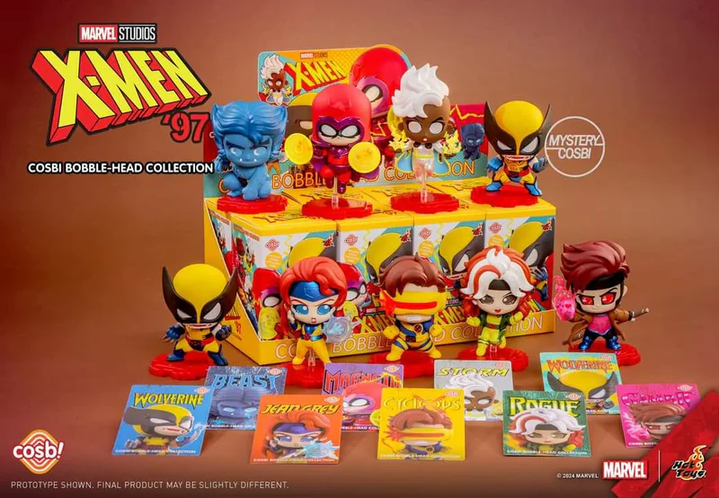 X-Men 97 Cosbi Bobble Head Collection Blind Box By Hot Toys - Image 3
