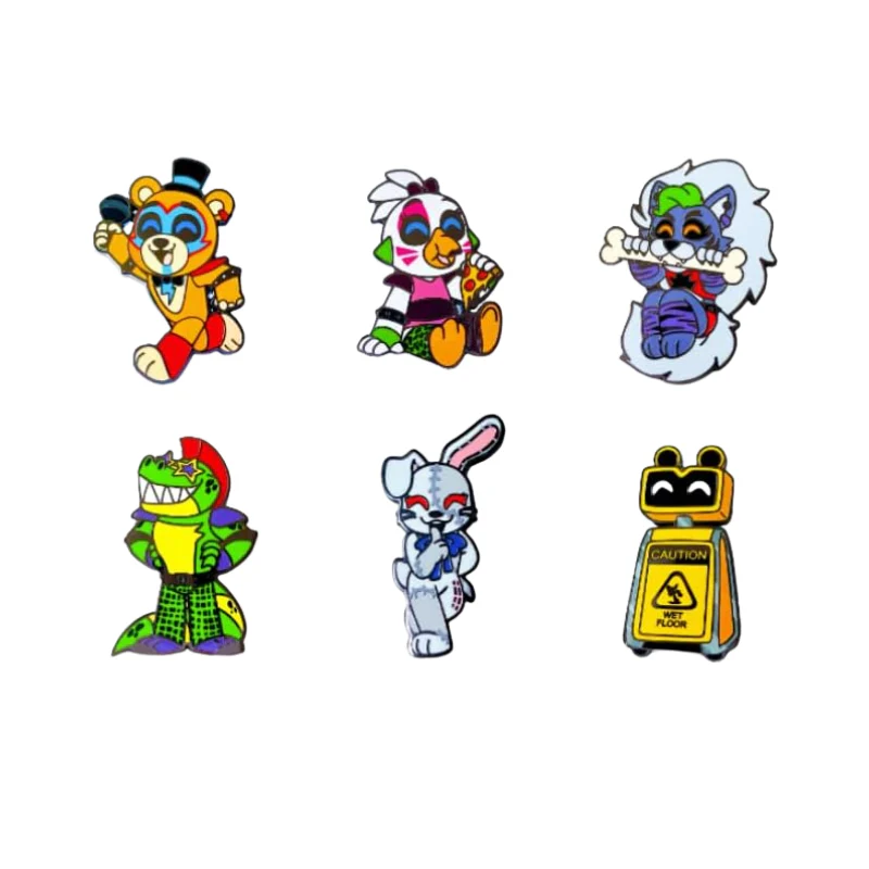 FNAF Security Breach Pin Set By Youtooz
