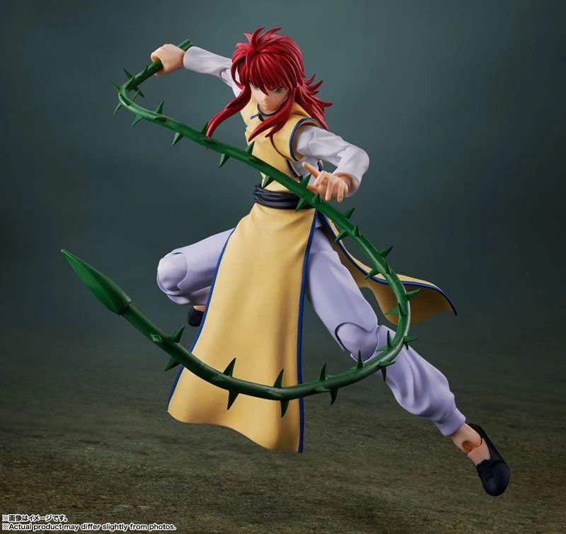 Yu Yu Hakusho Kurama SH Figuarts Action Figure By Bandai Tamashii - Image 4