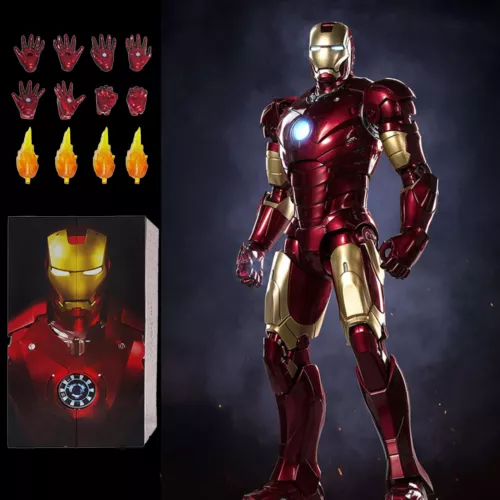 Marvel Luminous version of Iron Man MK3 Action Figure By ZD Toys - Image 2
