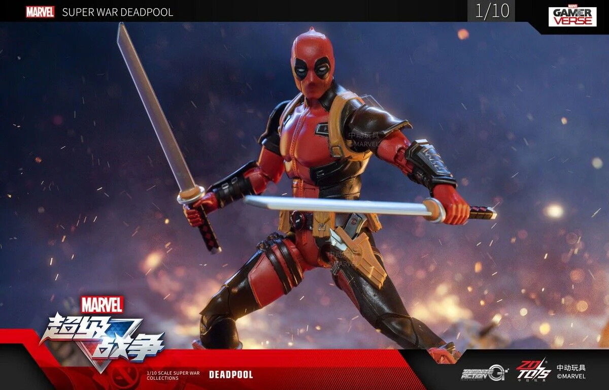 Marvel Super War-Deadpool Action Figure By ZD Toy - Image 2